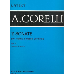 12 Sonaten op.5 Band 2 (Nr.4-6) : - Arcangelo Corelli