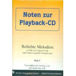 Beliebte Melodien im Stil von Captain Cook Band 3 (+CD) B- und Es-Stimmen - Rudi Seifert