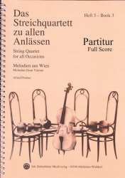 Das Streichquartett zu allen Anlässen Band 3 - Partitur -Alfred Pfortner