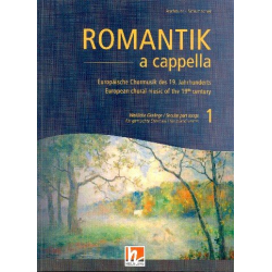 Romantik a cappella Band 1 - Weltliche Gesänge - Michael Achauer / Arr. Jan Schumacher