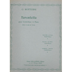 Tarantella : pour contrebasse et piano - Giovanni Bottesini