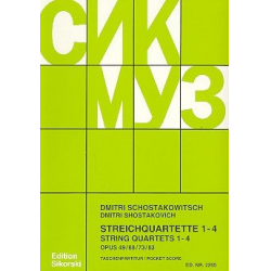 Streichquartette Nr.1-4 - Dmitri Shostakovitch / Schostakowitsch