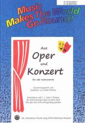 Aus Oper und Konzert - Stimme 1+2+3 in Eb - Altsaxophon / Eb Klarinette - Alfred Pfortner