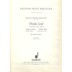 Hindu Lied aus Sadko : für Violine - Nicolaj / Nicolai / Nikolay Rimskij-Korsakov / Arr. Fritz Kreisler