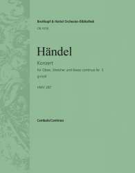 Konzert g-Moll Nr.3 HWV287 (Cembalo) - Georg Friedrich Händel (George Frederic Handel) / Arr. Wilhelm Pfannkuch