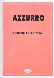 Azzurro : Einzelausgabe für Gitarre - Paolo Conte