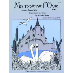 Ma mere l'Oye for piano 4 hands -Maurice Ravel / Arr.Dallas Weekley