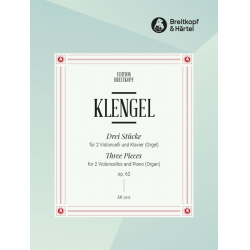 3 Stücke op.62 : für - Julius Klengel