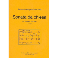 Sonata da chiesa : für Trompete und Orgel - Bernard Wayne Sanders