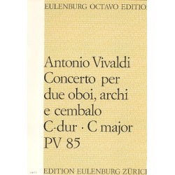 Konzert C-Dur PV85 für 2 Oboen, Streicher - Antonio Vivaldi