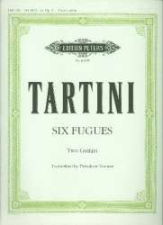 6 FUGUES OP.1 : FUER 2 GITARREN - Giuseppe Tartini