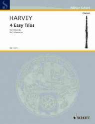 4 easy Trios : für 3 Klarinetten - Paul Harvey