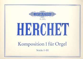 Komposition 1 für Orgel : - Jörg Herchet