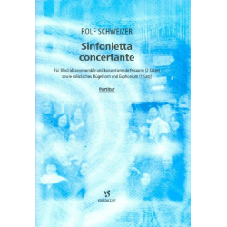 Sinfonietta concertante : für Flügelhorn, Euphonium, - Rolf Schweizer
