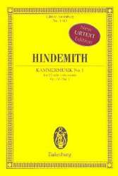 Kammermusik Nr.1 op.24 - Paul Hindemith / Arr. Giselher Schubert