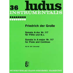 Sonate A-Dur op.117 : - Friedrich der Grosse