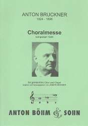 Choralmesse F-Dur : für gem Chor -Anton Bruckner