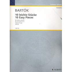 10 leichte Stücke : - Bela Bartok / Arr. Rudolf Maros