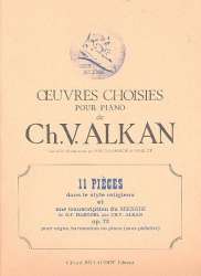 11 pièces dans le style religieux  op.72 - Charles Henri Valentin Alkan