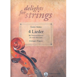 4 Lieder : für Viola und Klavier - Gustav Mahler