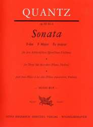 Sonate F-Dur op.3,6 : für - Johann Joachim Quantz