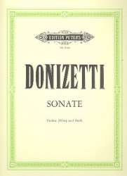 Sonate : für Flöte und Harfe -Gaetano Donizetti