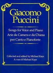 Songs : for voice and piano - Giacomo Puccini