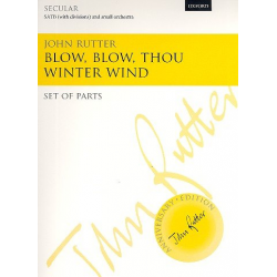 Blow Blow Thou Winter Wind : - John Rutter