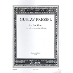 An der Weser : für mittlere - Gustav Pressel