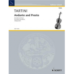 Andante e Presto : für Violine und Klavier - Giuseppe Tartini
