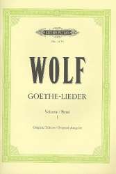 Lieder nach Gedichten von Goethe - Hugo Wolf