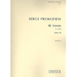 Sonate a-Moll a-Moll Nr.3 op.28 : - Sergei Prokofieff