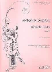 Biblische Lieder op.99 : für - Antonin Dvorak