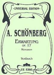 Erwartung op.17 - Arnold Schönberg