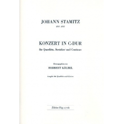 Konzert C-Dur : für Flöte, Streicher - Johann Stamitz