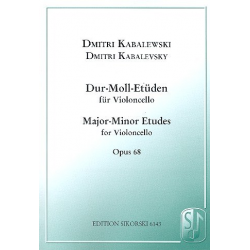 Dur-Moll-Etüden op.68 : - Dmitri Kabalewski