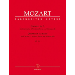 Quintett A-Dur KV581 : für - Wolfgang Amadeus Mozart
