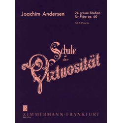 Schule der Virtuosität op.60 Band 2 : - Joachim Andersen