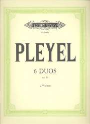 6 Duos op.24 : für 2 Violinen - Ignaz Joseph Pleyel