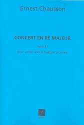 Concert re majeur op.21 : - Ernest Chausson
