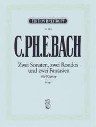 2 Sonaten, 2 Rondos und 2 Fantasien - Carl Philipp Emanuel Bach