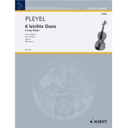 Duos op.8 : für 2 Violinen - Ignaz Joseph Pleyel
