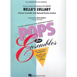 Bella's Lullaby : for clarinet ensemble with -Carter Burwell