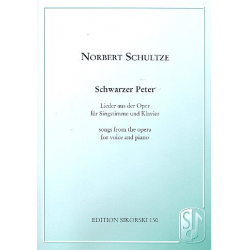 Schwarzer Peter : Lieder aus der Oper - Norbert Schultze