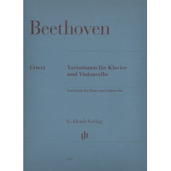 Variationen für Klavier und Violoncello -Ludwig van Beethoven / Arr.Jens Dufner