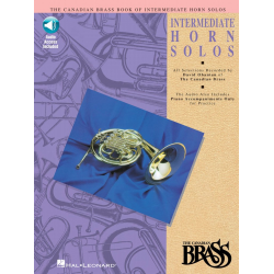 Canadian Brass Book Of Intermediate Horn Solos - David Ohanian