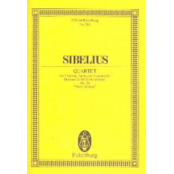 Streichquartett d-Moll op.56 - Jean Sibelius