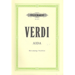 Aida - Klavierauszug (dt/it) -Giuseppe Verdi / Arr.Kurt Soldan