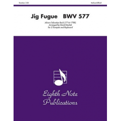 Jig Fugue   BWV 577 - Johann Sebastian Bach / Arr. David Marlatt