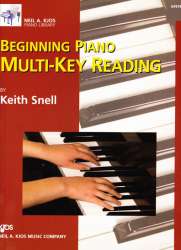 Beginning Piano Multi-Key Reading -Keith Snell